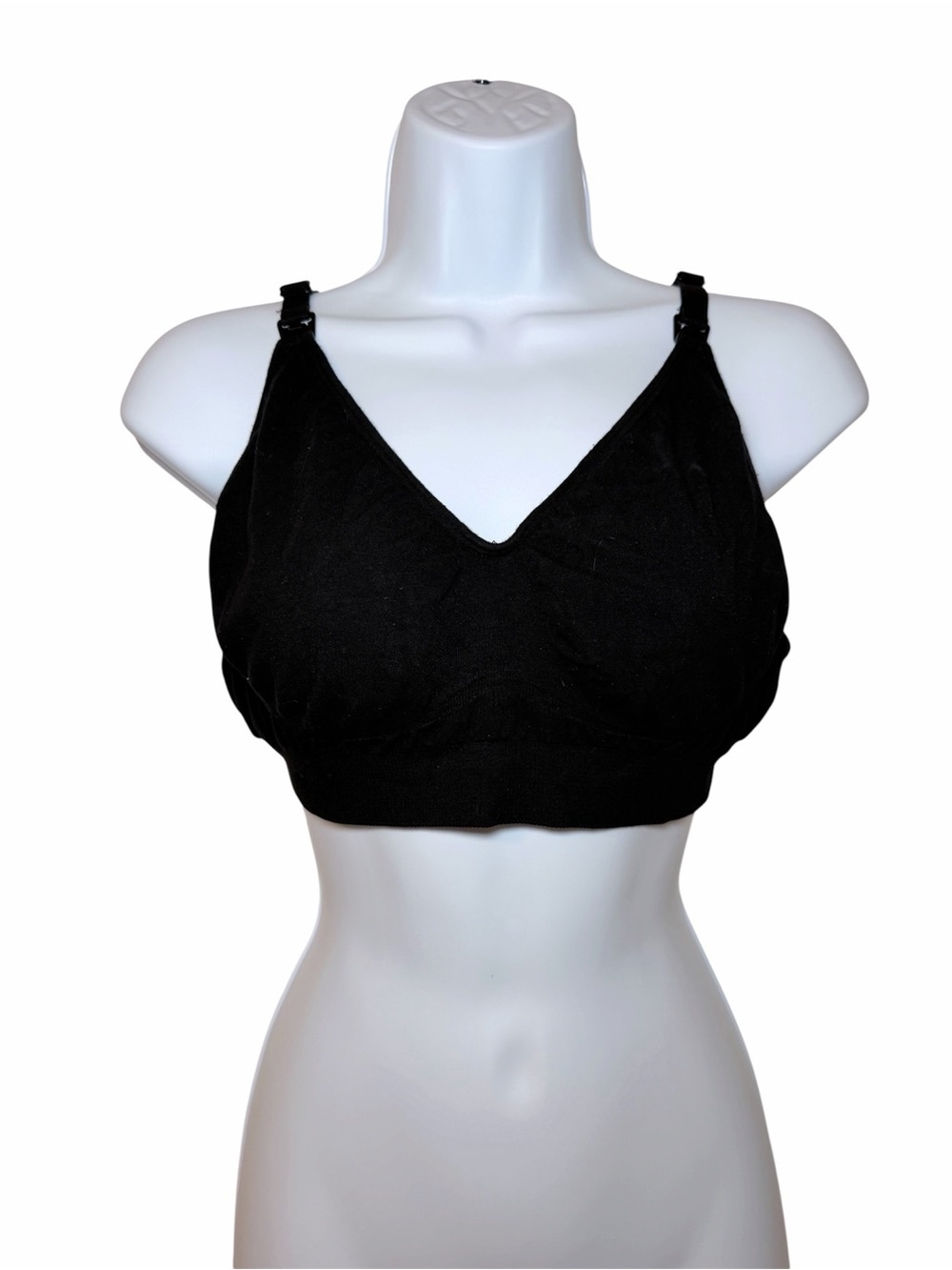 Seraphine Black Nursing Comfort Bra